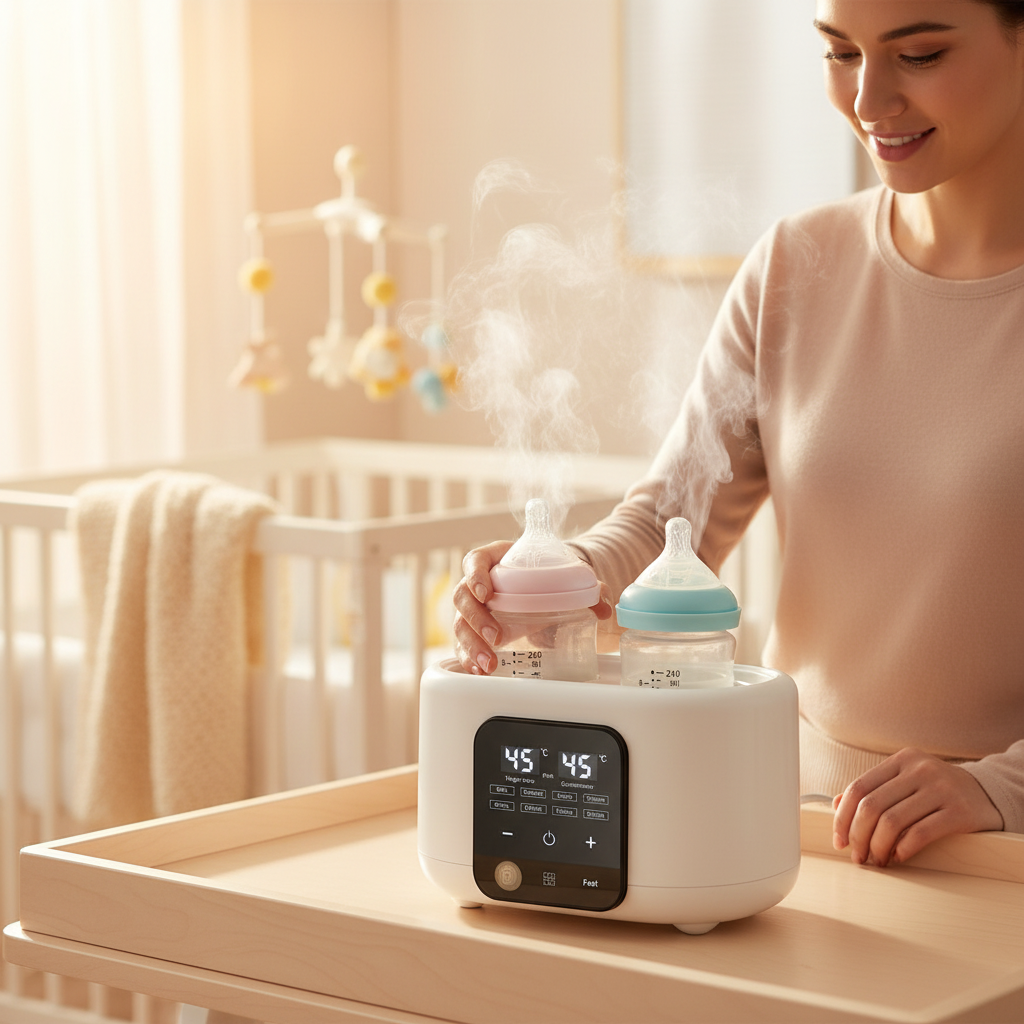 Newborn Baby Breast Milk Bottle Heater Sterilization Portable Baby Milk Bottle Warmer Multifunction Bottle Sterilizer for Baby