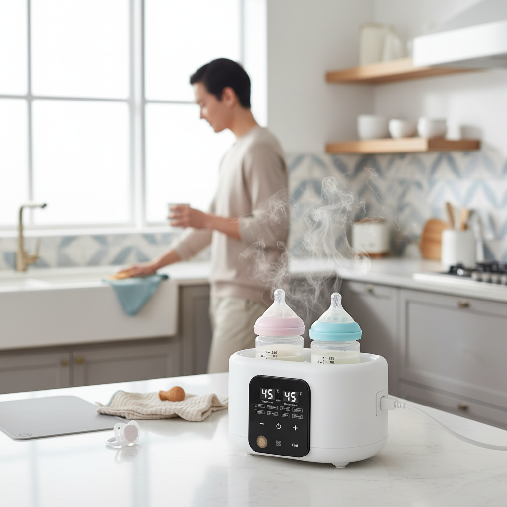 Newborn Baby Breast Milk Bottle Heater Sterilization Portable Baby Milk Bottle Warmer Multifunction Bottle Sterilizer for Baby